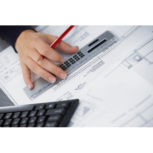 Règle en plastique de 20 cm Heather - 2