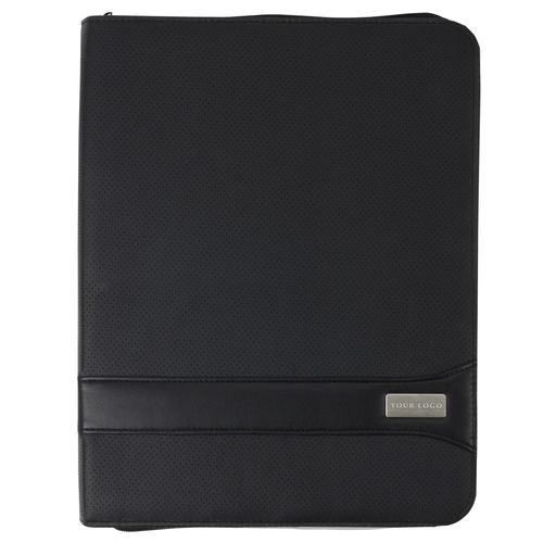 Conférencier A4 zippé en PVC Byron - 4