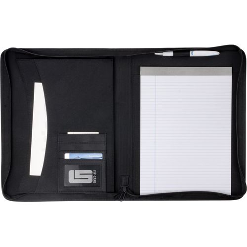 Conférencier A4 zippé en PVC Byron - 2