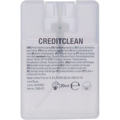 Spray nettoyant pour les mains Creditclean - 2