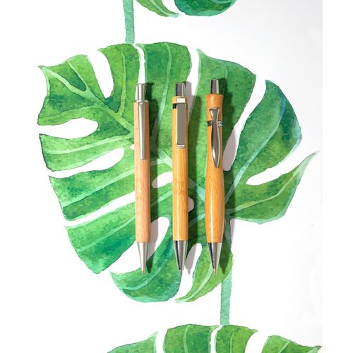 Stylo bille en bambou Meera - 9