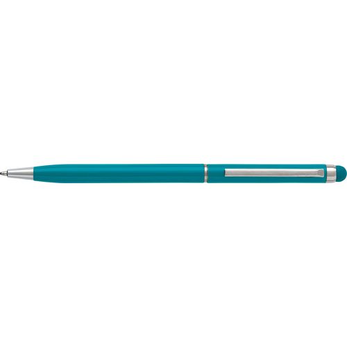 Stylo bille en aluminium avec stylet Irina - 4