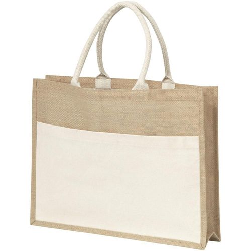 Sac shopping en toile de jute Livvie - 2