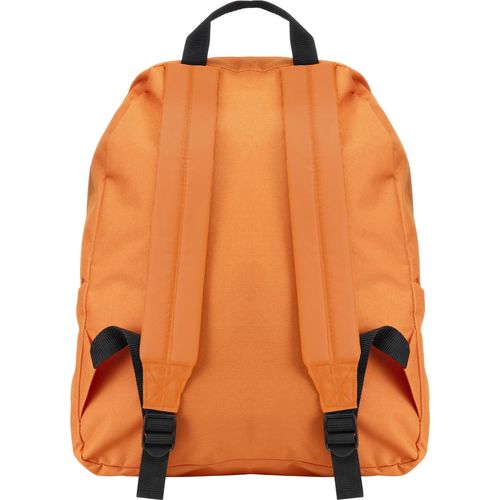 black Mochila de poliéster Livia