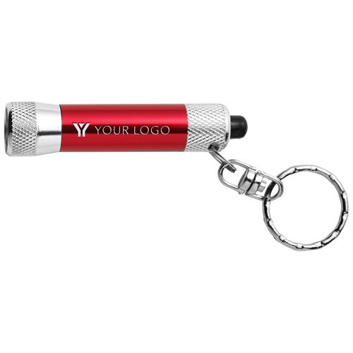Porte-clés torche en métal Audrey - 5