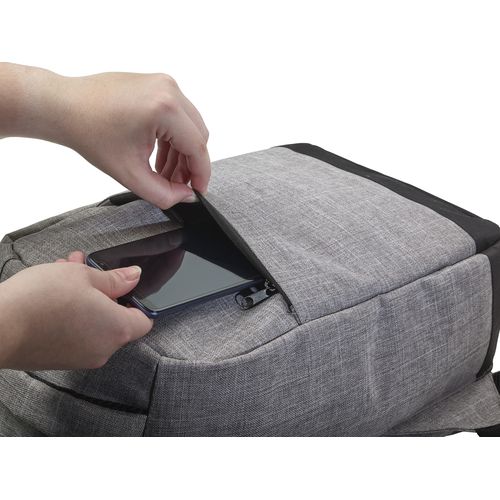 Mochila antirrobo de poliéster para pc Cruz