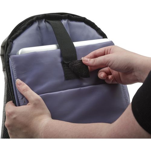 Mochila antirrobo de poliéster para pc Cruz