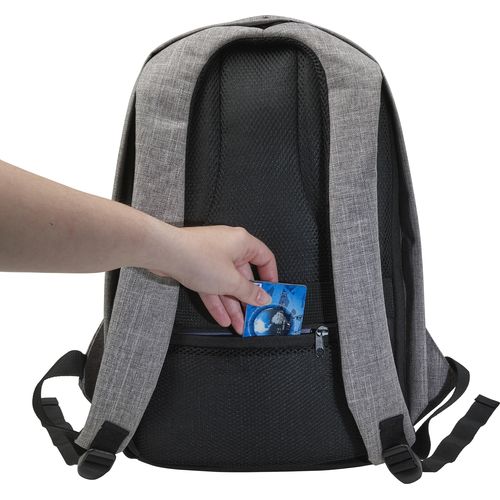 Mochila antirrobo de poliéster para pc Cruz