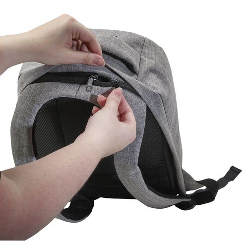 Mochila antirrobo de poliéster para pc Cruz