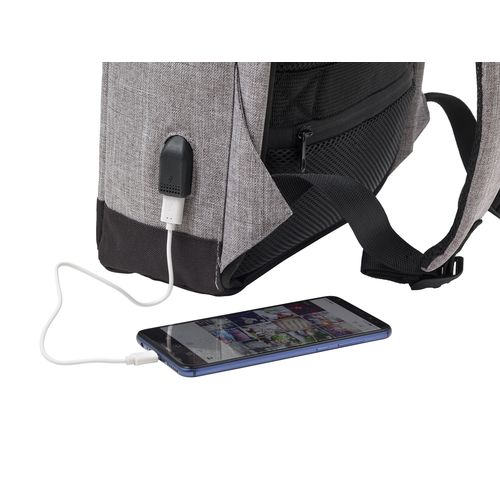 Mochila antirrobo de poliéster para pc Cruz