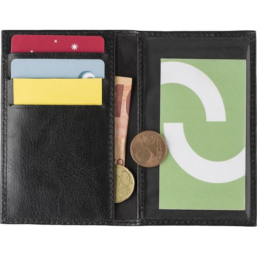 Porte-feuille et porte-cartes RFID en cuir Lee - 3