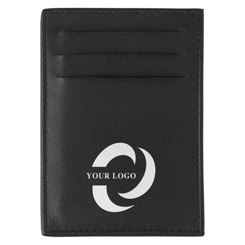 Tarjetero RFID de piel Logan