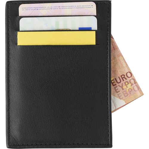 Tarjetero RFID de piel Logan