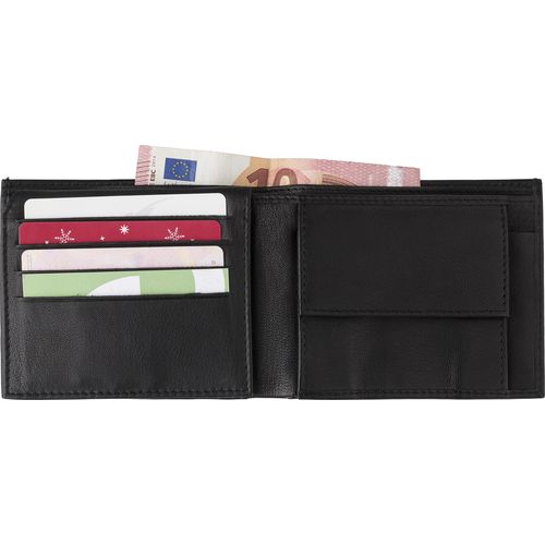 Porte-cartes de crédit et monnaie en cuir Yvonne - 3