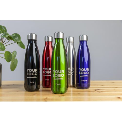 Gourde isotherme de 500 ml en acier inoxydable Lombok - 13