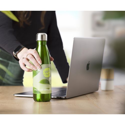 Gourde simple paroi de 650 ml en acier inoxydable Sumatra - 13