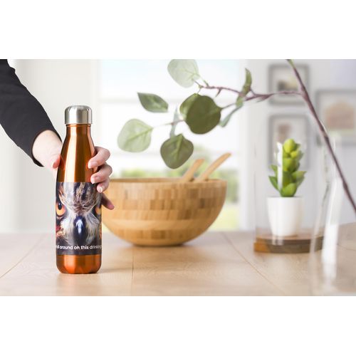 Gourde simple paroi de 650 ml en acier inoxydable Sumatra - 19