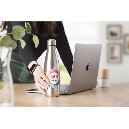 Gourde simple paroi de 650 ml en acier inoxydable Sumatra - 23