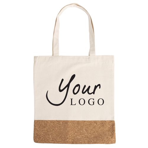 Sac shopping en coton et liège Dalia - 7