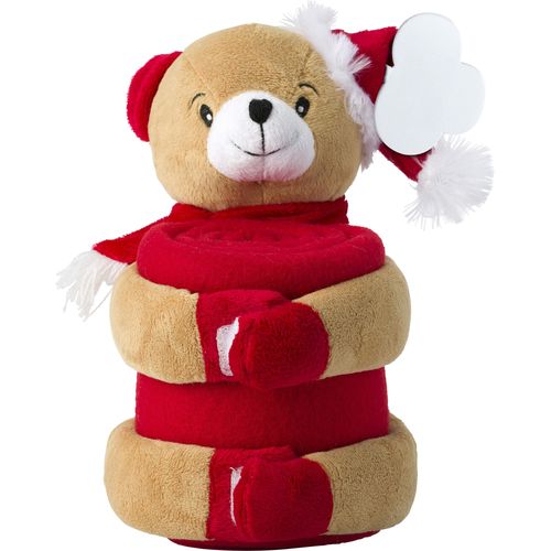 Peluche comprenant un plaid polaire Andrew - 2