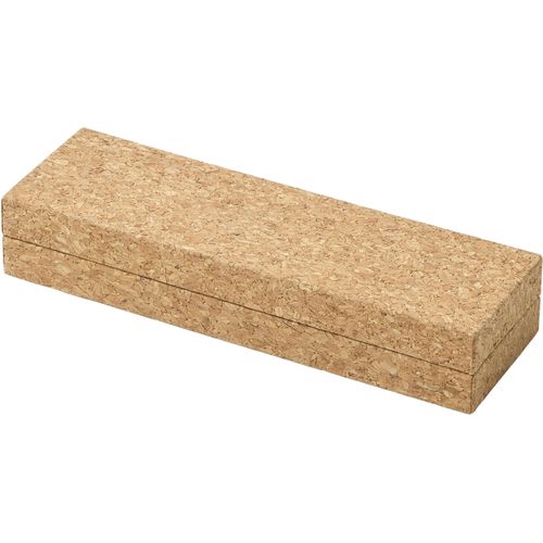 Parure de stylo bille et roller en liège Elmer - 5