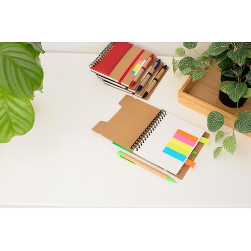 Carnet à spirale en papier recyclé Angela - 10