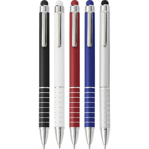Stylo bille twist en aluminium Oliver - 7