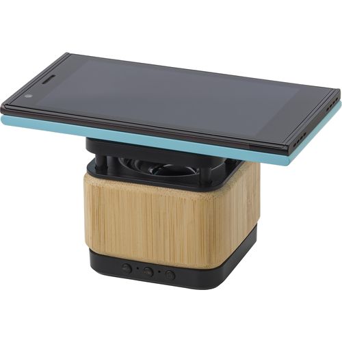 Enceinte et chargeur à induction en bambou Nova thumbnail 5
