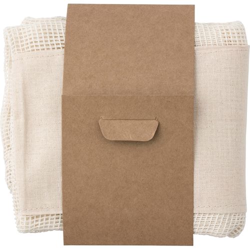 Set de 3 bolsas de malla de algodón orgánico Adele