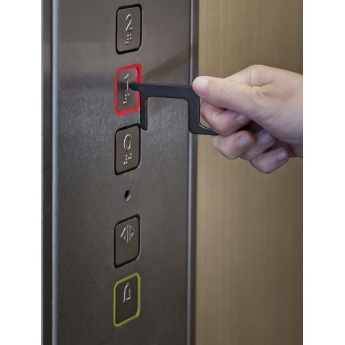 Ouvre-porte en aluminium Jada - 4