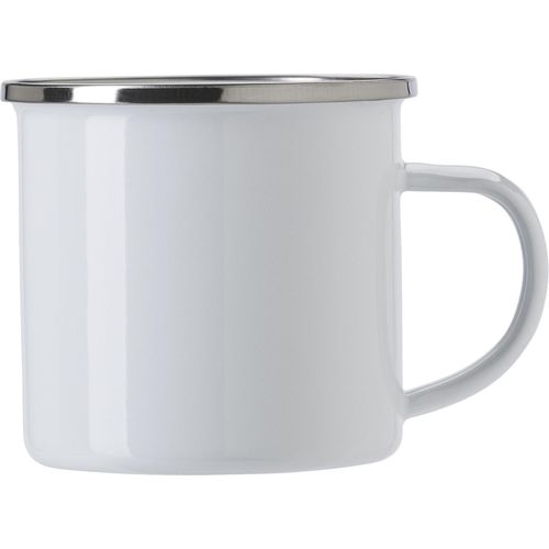 TAZA ESMALTADA DE ACERO INOX. JAMAAL