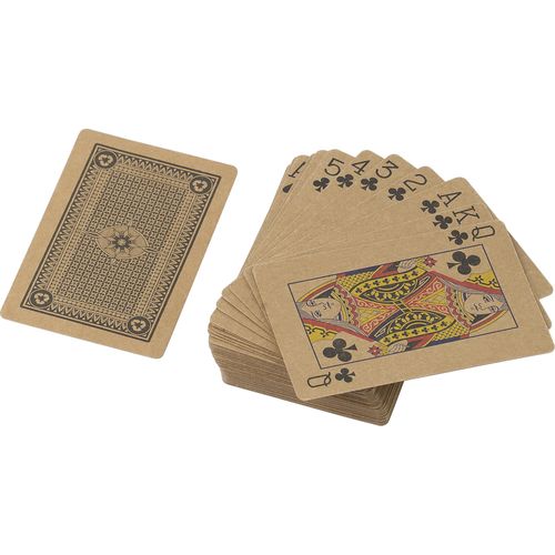 Jeu de cartes de 54 cartes en carton recyclé Andreina - 2