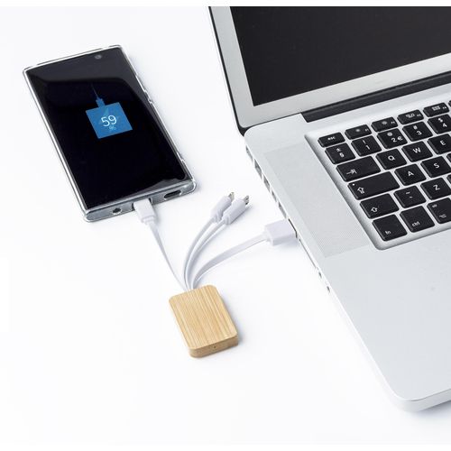 Câble de charge en bambou Brandan - 5