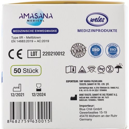 Masque chirurgical (boîte de 50 pcs) Sadie thumbnail 5