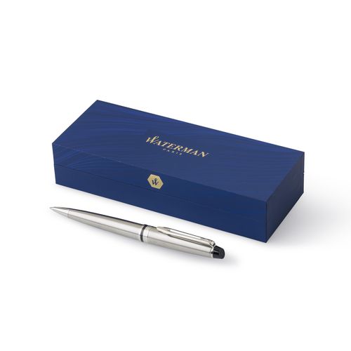 Stylo bille Waterman Expert en acier inoxydable - 2