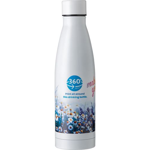 Gourde double paroi de 500 ml en acier inoxydable Marcelino - 3