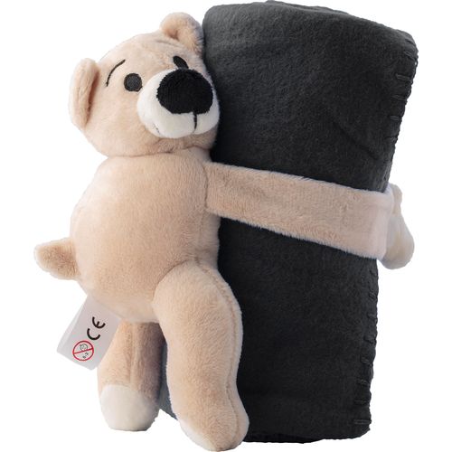 Peluche 'Ours' avec couverture polaire Owen - 1
