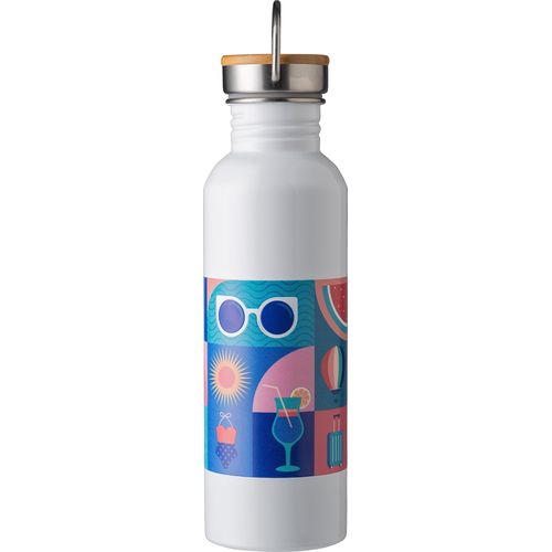 Bouteille de 700 ml en acier inoxydable Poppy - 4