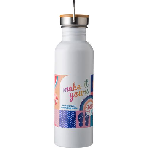 Bouteille de 700 ml en acier inoxydable Poppy - 3