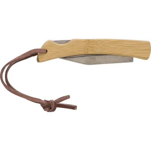 Canif en acier inoxydable et bambou Beckett - 4