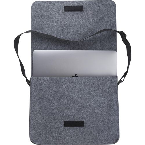 Sac postier porte-ordinateur en feutre rPET Layla - 3