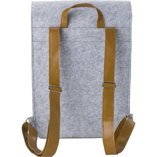 gris claro Mochila de fieltro rPET Avery