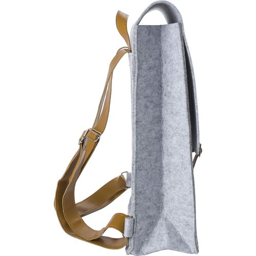 gris claro Mochila de fieltro rPET Avery