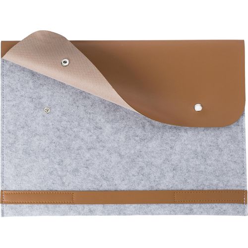 Pochette porte-ordinateur en feutre rPET Jonathan - 3