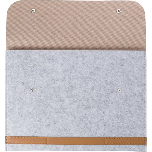 Pochette porte-ordinateur en feutre rPET Jonathan - 4