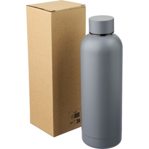 Gourde double paroi de 500 ml en acier inoxydable recyclé Isaih - 14