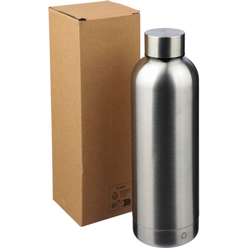 Gourde double paroi de 500 ml en acier inoxydable recyclé Isaih - 15