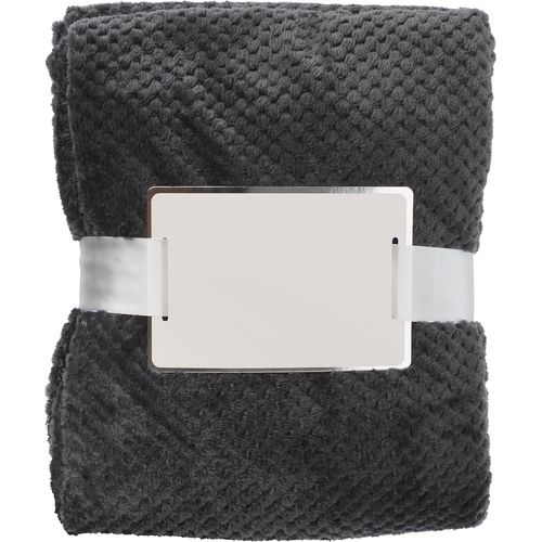 Plaid polaire flanelle gaufré en polyester Nikolaï - 1