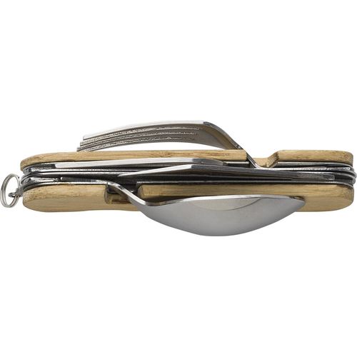 Couverts multifonction en bambou Ainsley - 7