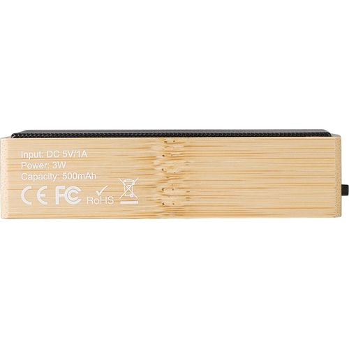 Enceinte sans fil en bambou Fox - 5